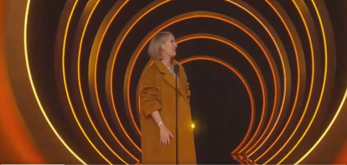 Prima aparitie surprinzatoare a lui Celine Dion, care sufera de o boala incurabila 2