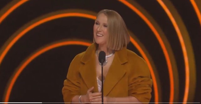 Prima aparitie surprinzatoare a lui Celine Dion, care sufera de o boala incurabila 4