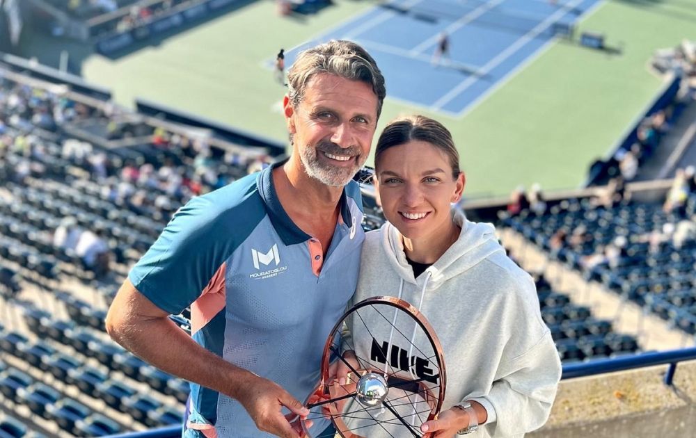 Cum a fost surprinsă Simona Halep, alături de Patrick Mouratoglou, în plin scandal de dopaj