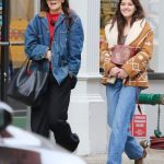 Katie Holmes și Suri Cruise în Manhattan. Profimedia