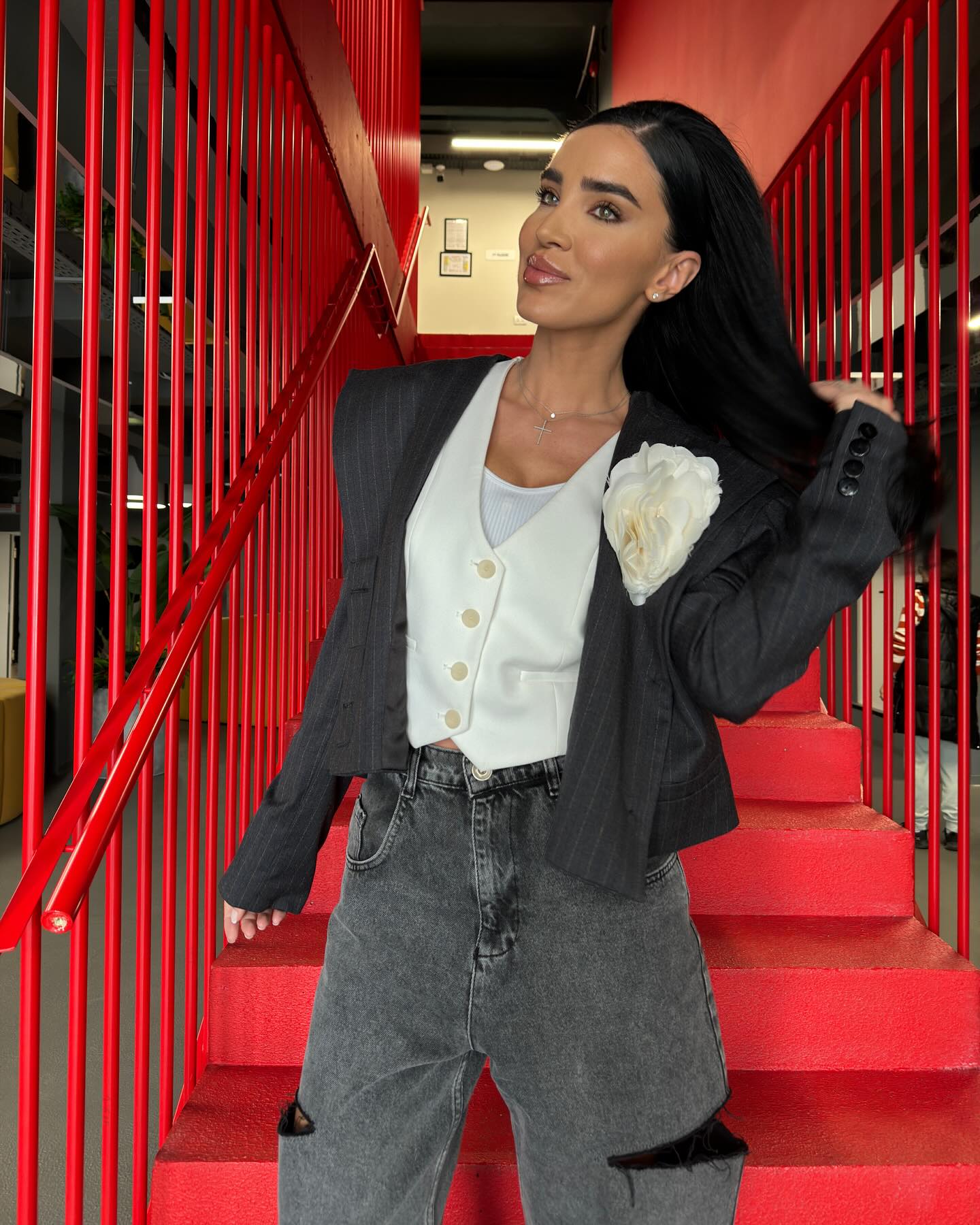 Adelina Pestritu, surprinsa in lenjerie intima pe balcon 14