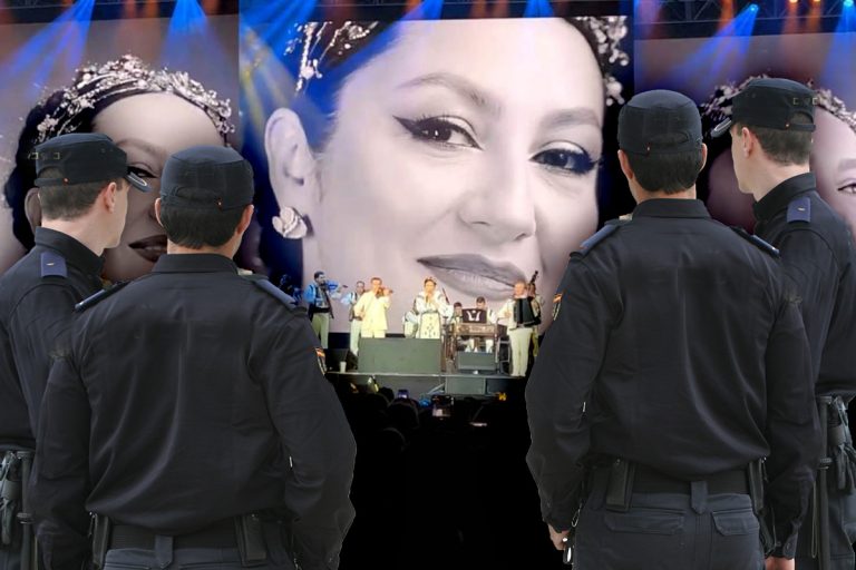 Andra, păzită ca un șef de stat la concertul de la Londra. Câți bodyguarzi a avut artista, imaginile fac furori