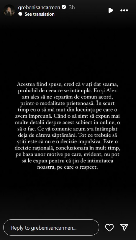 Carmen Grebenisan a divortat la doar 3 luni de la cununia civila 5