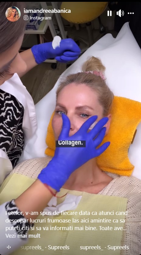 Ce interventie si-a facut Andreea Banică la fata 3