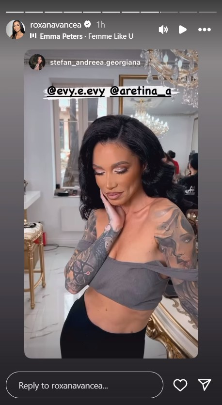 Ce machiaj de mireasa si-a ales Roxana Vancea 6