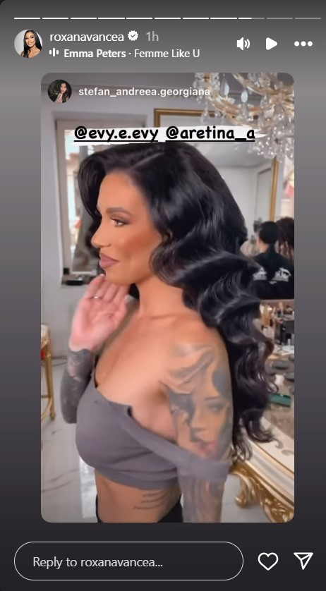 Ce machiaj de mireasa si-a ales Roxana Vancea 8