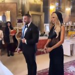 Ce tinuta a purtat Laura Vicol, nasa de cununie a Roxanei Vancea, la eveniment 5