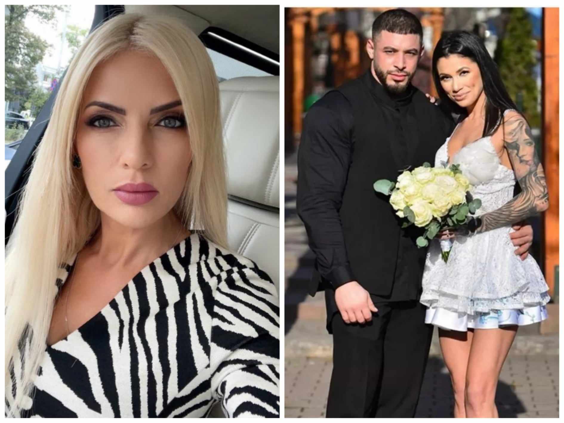 Ce tinuta a purtat Laura Vicol, nasa de cununie a Roxanei Vancea, la eveniment