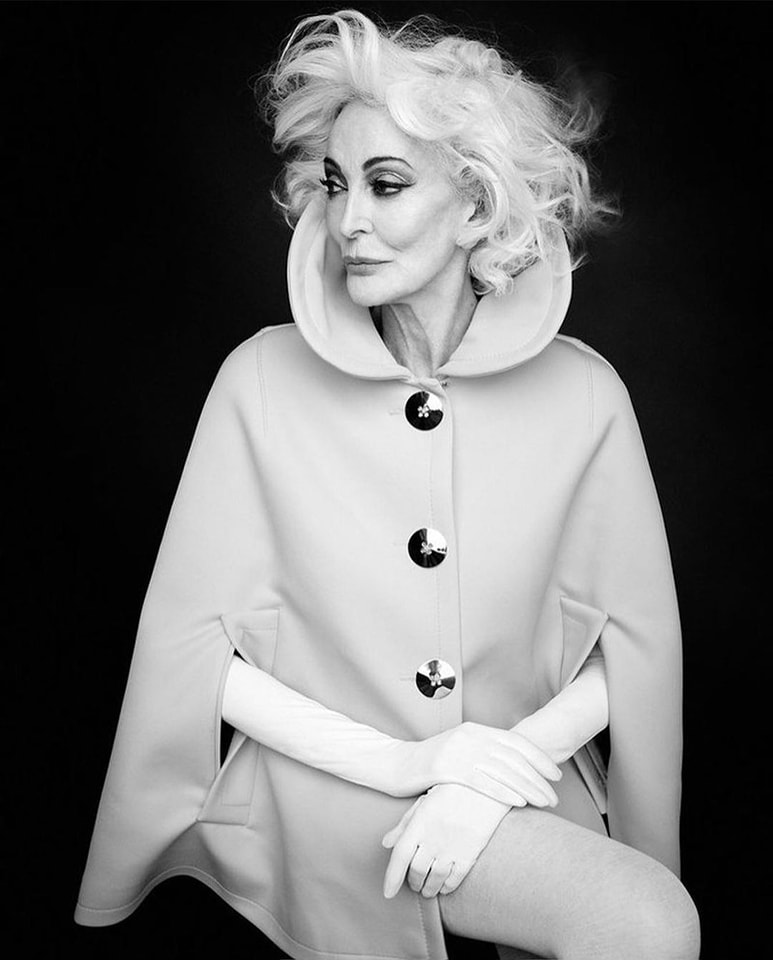 Cum arata Carmen Dell'Orefice, cel mai in varsta model din lume 12