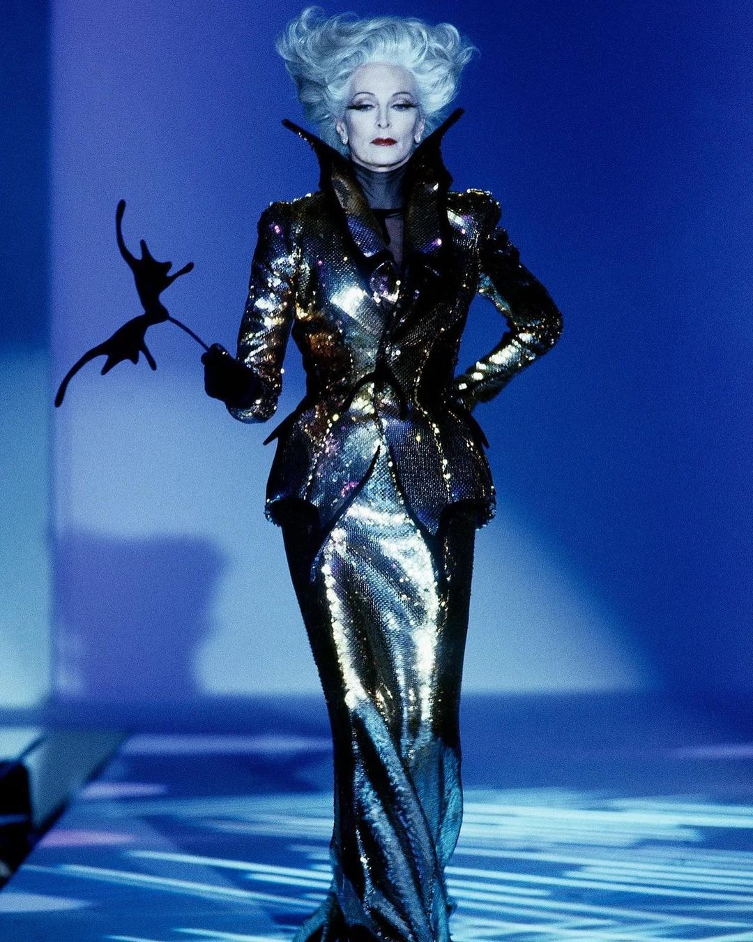 Cum arata Carmen Dell'Orefice, cel mai in varsta model din lume 13