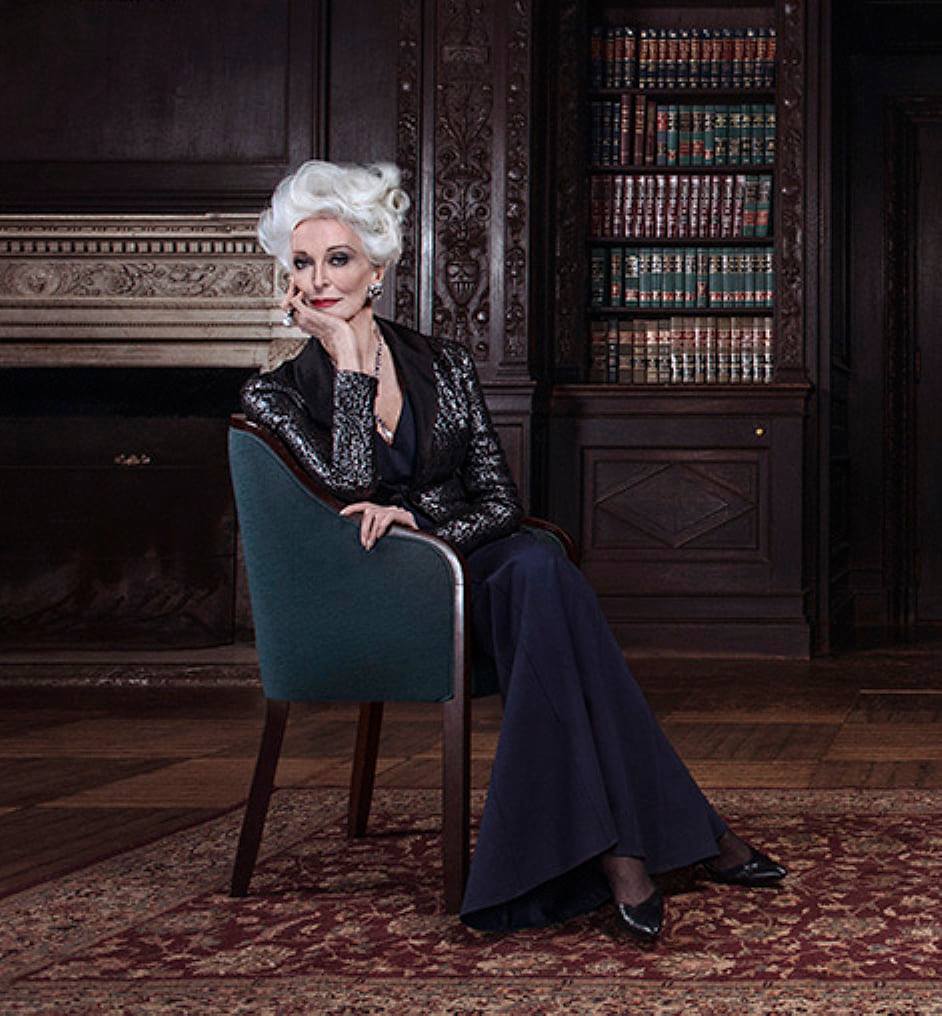 Cum arata Carmen Dell'Orefice, cel mai in varsta model din lume 23