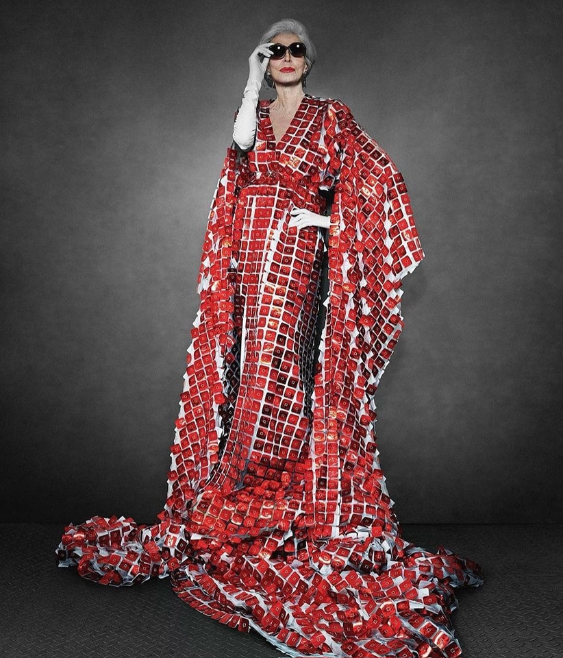 Cum arata Carmen Dell'Orefice, cel mai in varsta model din lume 6