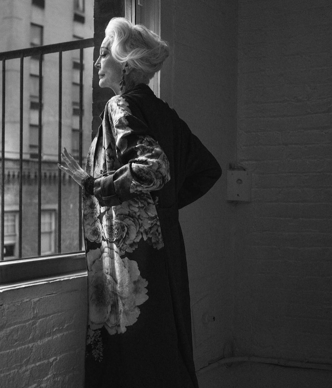 Cum arata Carmen Dell'Orefice, cel mai in varsta model din lume 7