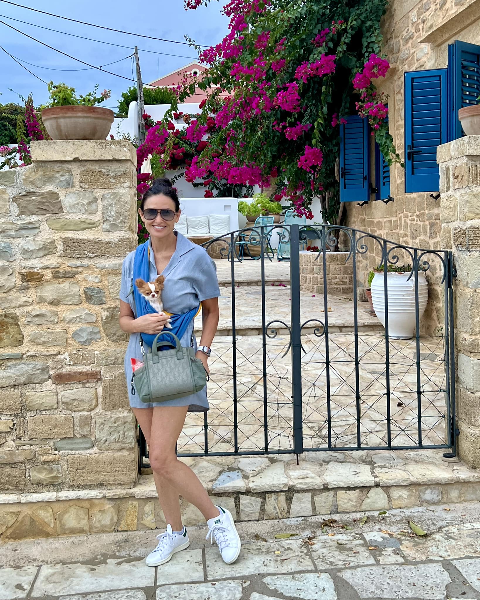 Demi Moore, in costum de baie la 60 de ani 9