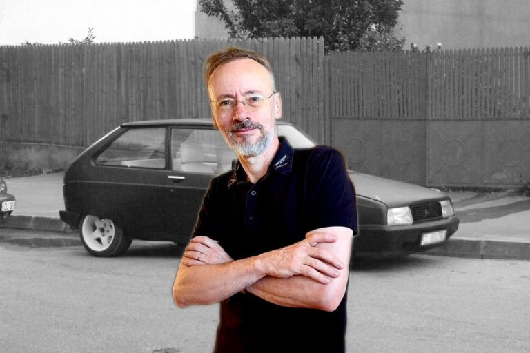 Fotografii rare cu Mihai Albu din tinerețe. Cu ce se ocupa și cum arăta designerul în comunism: ”Mi-am cumpărat o mașină Oltcit”