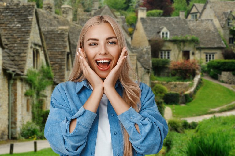 Locul unde se află cel mai frumos sat din lume. Este pur și simplu fascinant, pare desprins din povești