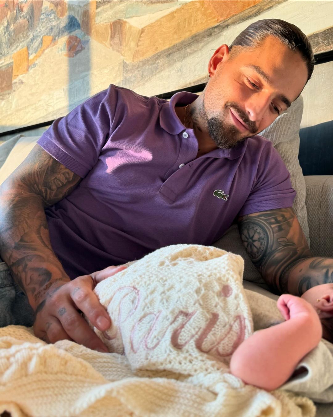 Maluma a postat primele pozele cu fiica lui 7