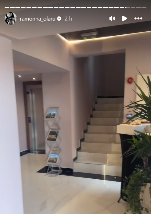 Ramona Olaru a pășit pe covorul roșu în noua ei casă