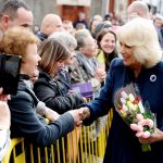 Queen Camilla meets members of the public during a visit to Douglas Borough Council on the Isle of Man. Picture date: Wednesday March 20, 2024.,Image: 858273312, License: Rights-managed, Restrictions: , Model Release: no, Credit line: Chris Jackson / PA Images / Profimedia