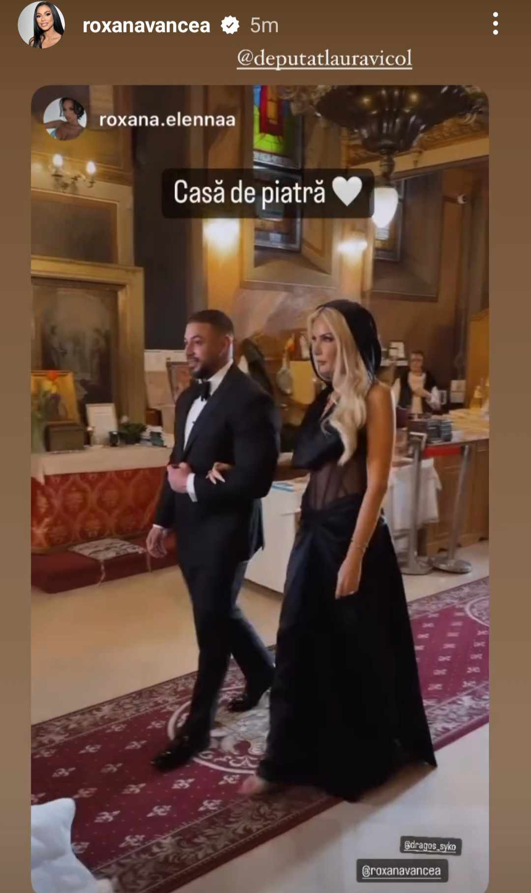 Roxana Vancea si Dragos Paiu s-au casatorit religios 12