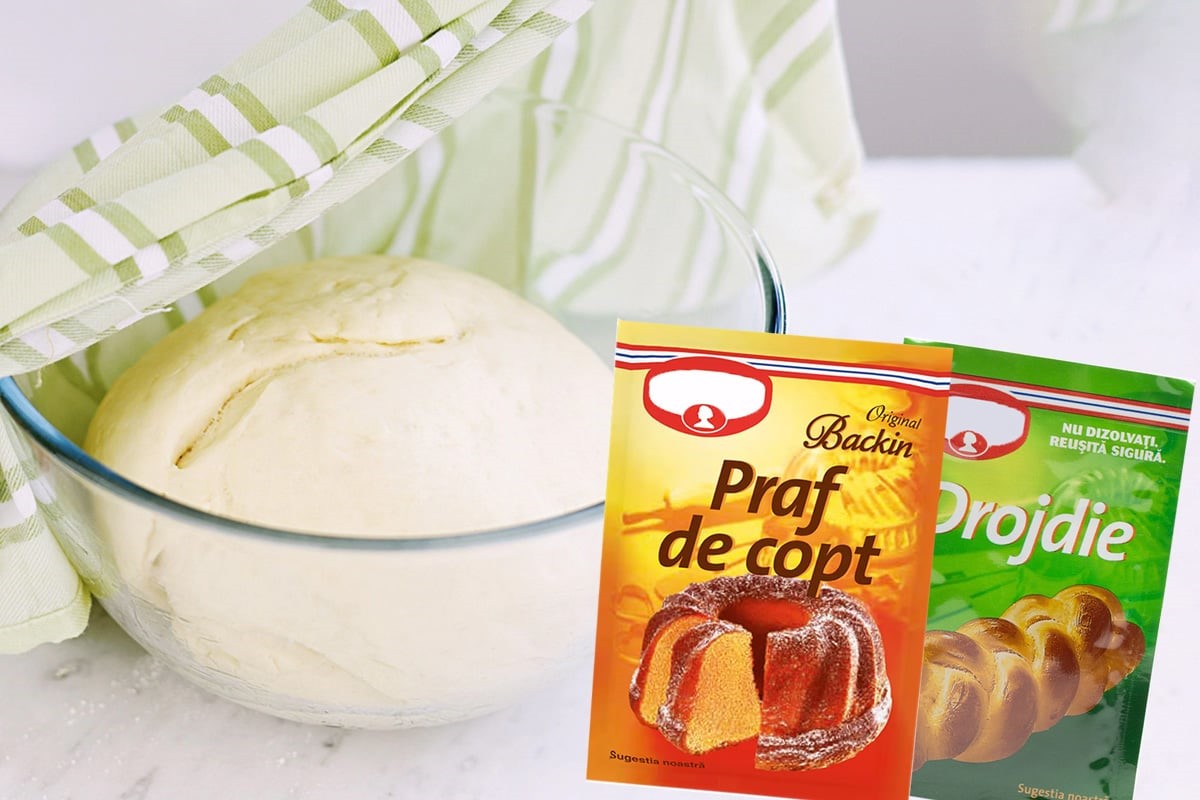 Se poate înlocui praful de copt cu drojdia?
