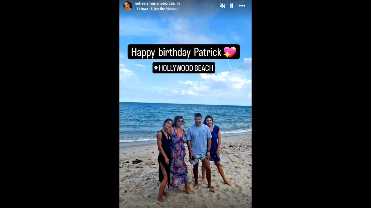 Tinuta in care a aparut fata lui Cristi Borcea pe plaja, in SUA