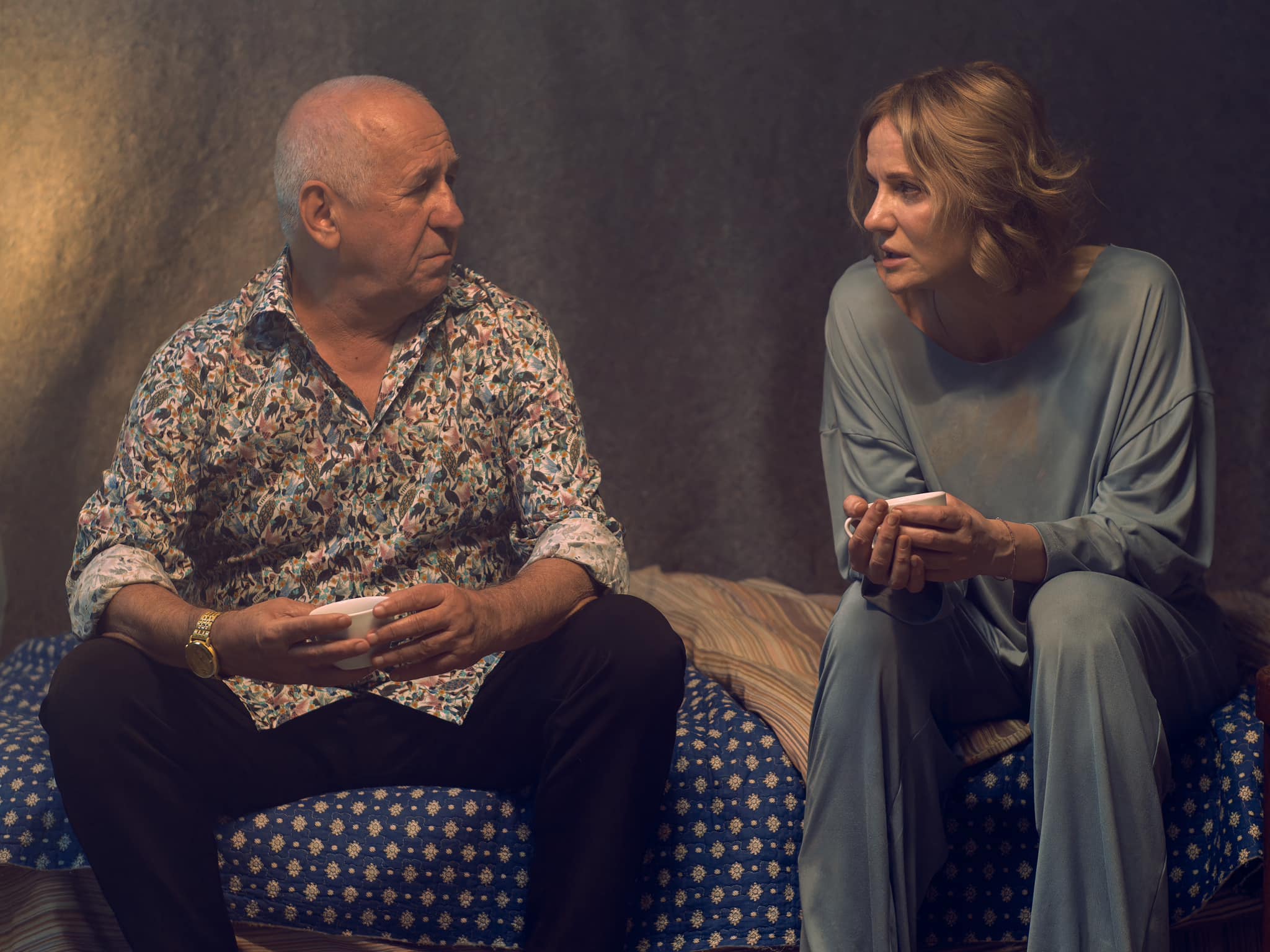 George Mihăiță a fost impresionat de prima colaborare pe un platou de filmare cu Lia Bugnar.