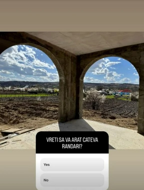 Adela Popescu a postat primele imagini cu casa de la Susani 2