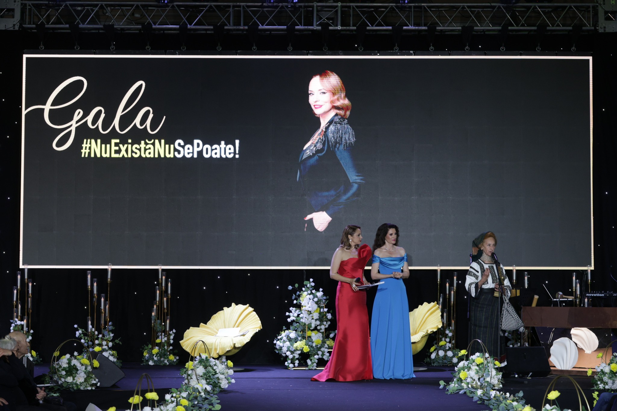 Andreea Marin si iubitul, surprinsi in ipostaze tandre la gala Nu exista nu se poate 4