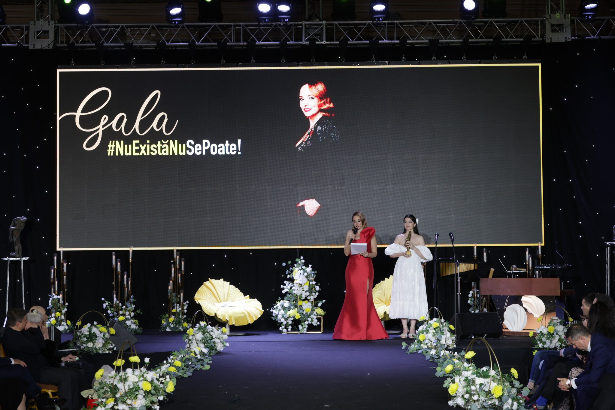 Andreea Marin si iubitul, surprinsi in ipostaze tandre la gala Nu exista nu se poate 6