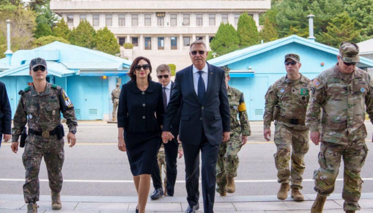 Carmen Iohannis a fost data de gol dupa vizita in Coreea de Sud 4