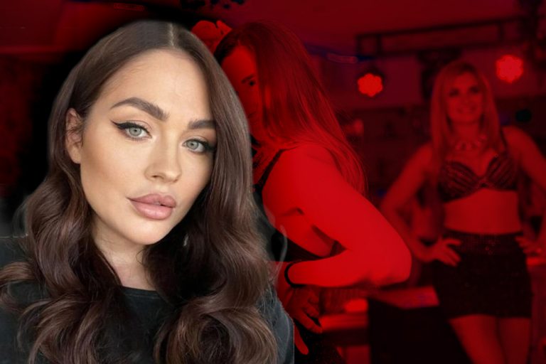 Cât de schimbată era Corina Caciuc în tinerețe. Imagini nemaivăzute cu ea când poza provocator într-un bar de noapte, sigur nu o recunoști