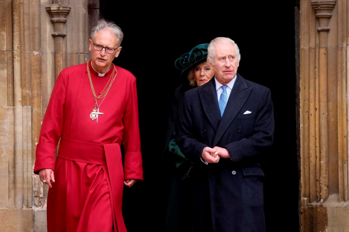 Ce nu a observat nimeni la Regele Charles, la slujba de Pastele catolic 5