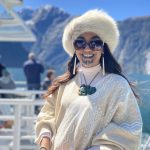 Cum arata prima prezentatoare TV din lume cu tatuaj facial 7