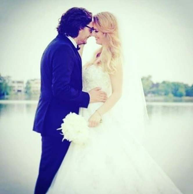 Cum aratau Florin Dumitrescu si sotia lui, in ziua nuntii