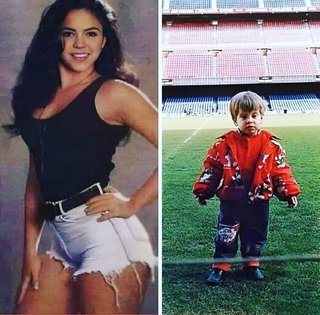 Cum aratau Shakira si Pique la inceputul anilor ’90