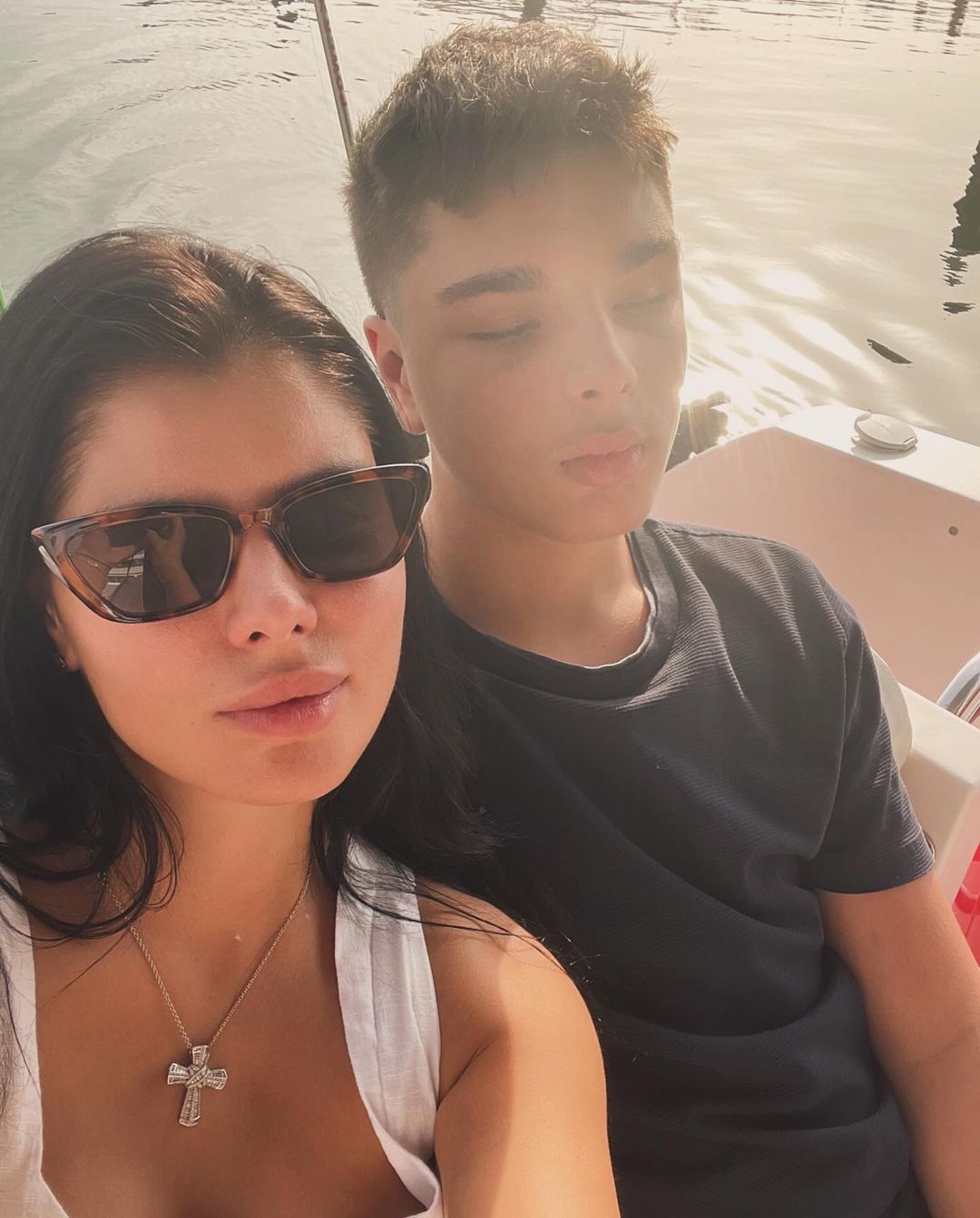 Ileana Lazariuc, ipostaze rare cu nepotii lui Tiriac in Dubai 4