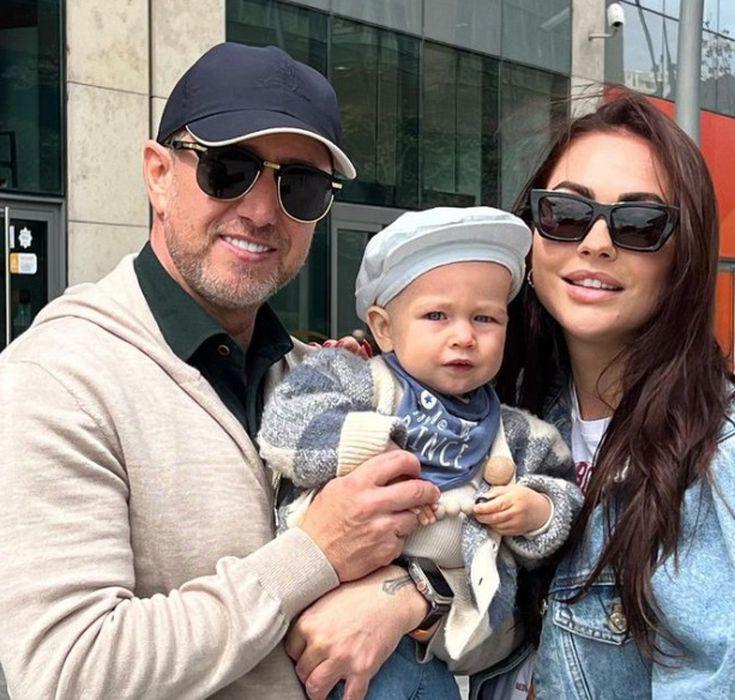 Imagine emotionanta cu fiul cel mic al lui Laurentiu Reghecampf si al Corinei Caciuc 5