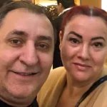 Imagine rara cu Vali Vijelie si sotia lui, Carmen Rusu, din ziua nuntii 2