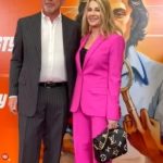 Nadia Comaneci ravisanta la evenimentul de lansare al filmului lui Ilie Nastase