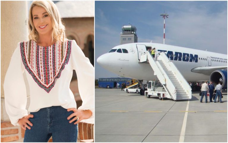 Numele Nadiei Comăneci, gravat pe un avion TAROM. Mesajul plin de emoție al gimnastei: “Istoria se scrie mai departe”