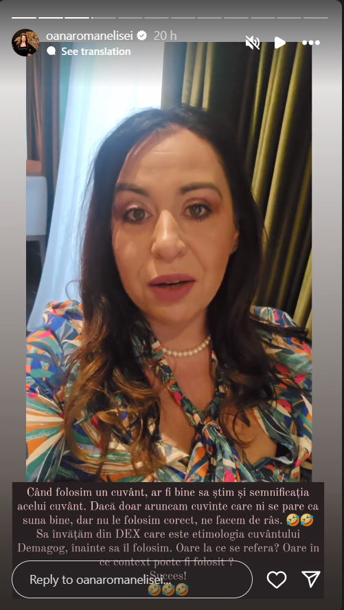 Vedeta din România care o desființează pe Oana Roman