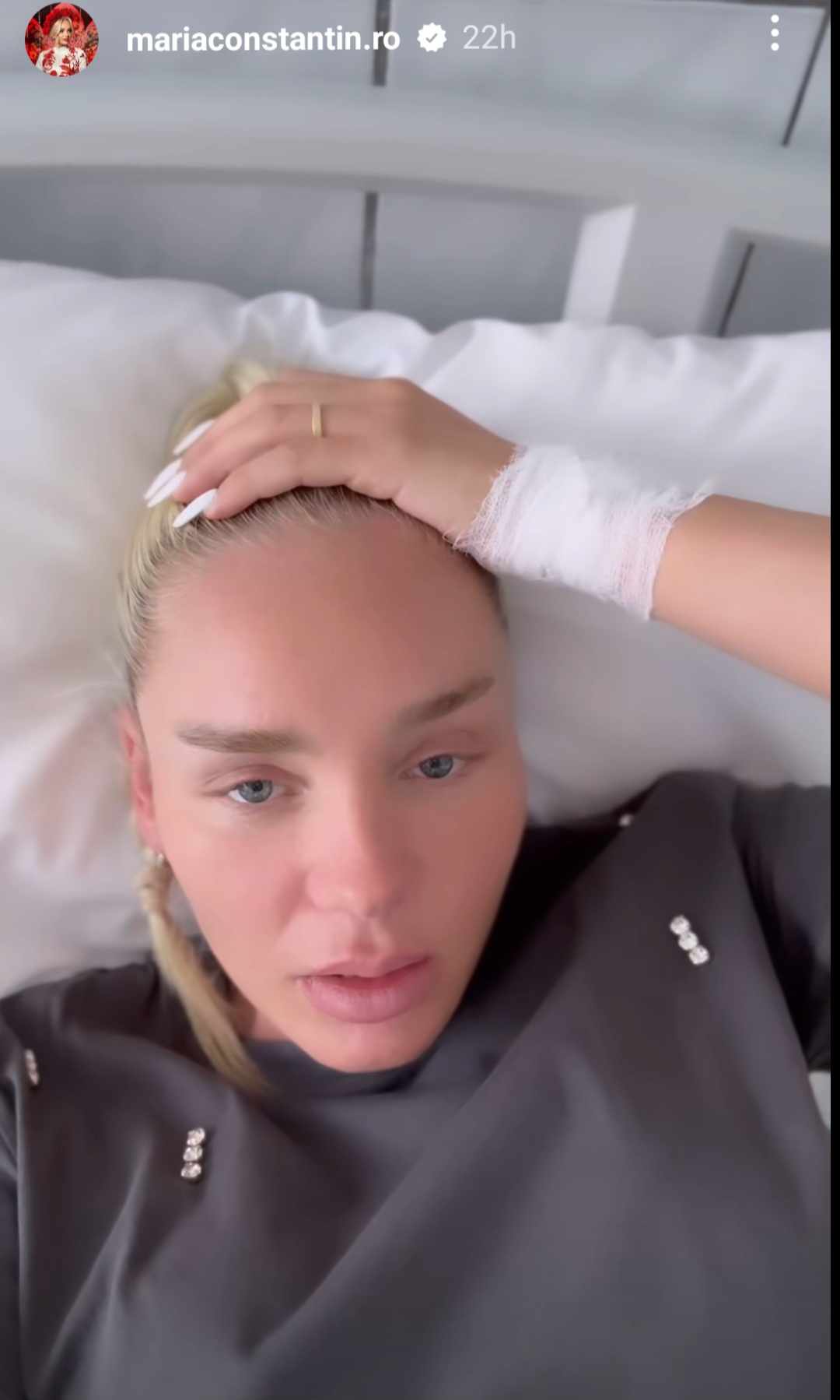 Cum se simte Maria Constantin după ce a ajuns de urgență la spital. Imaginile cu artista au îngrijorat fanii, cu ce probleme de sănătate se confruntă