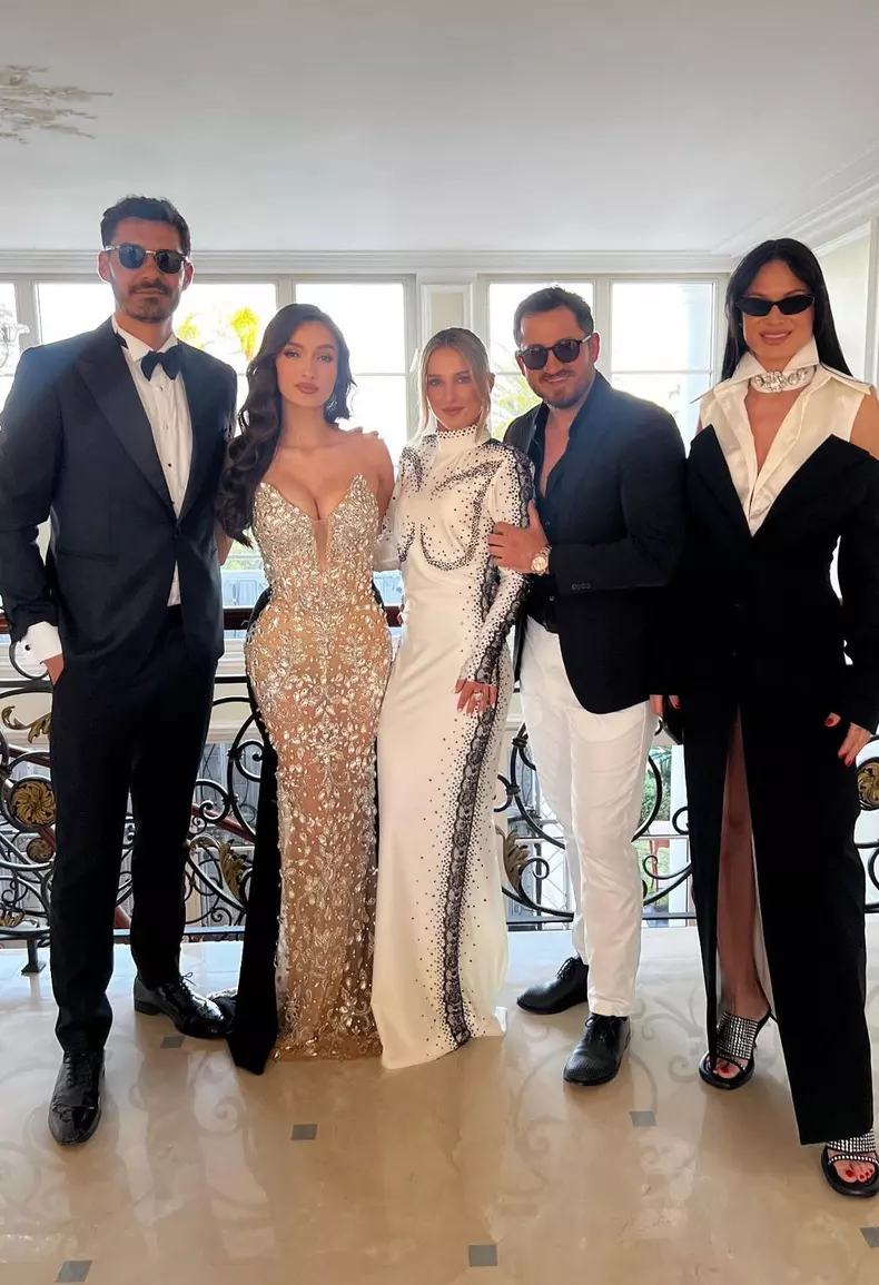 George Burcea si Viviana Sposub, aparitie surpriza la Cannes 2024 2