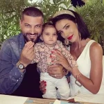 Imagine rara cu fiica Adelinei Pestritu 1