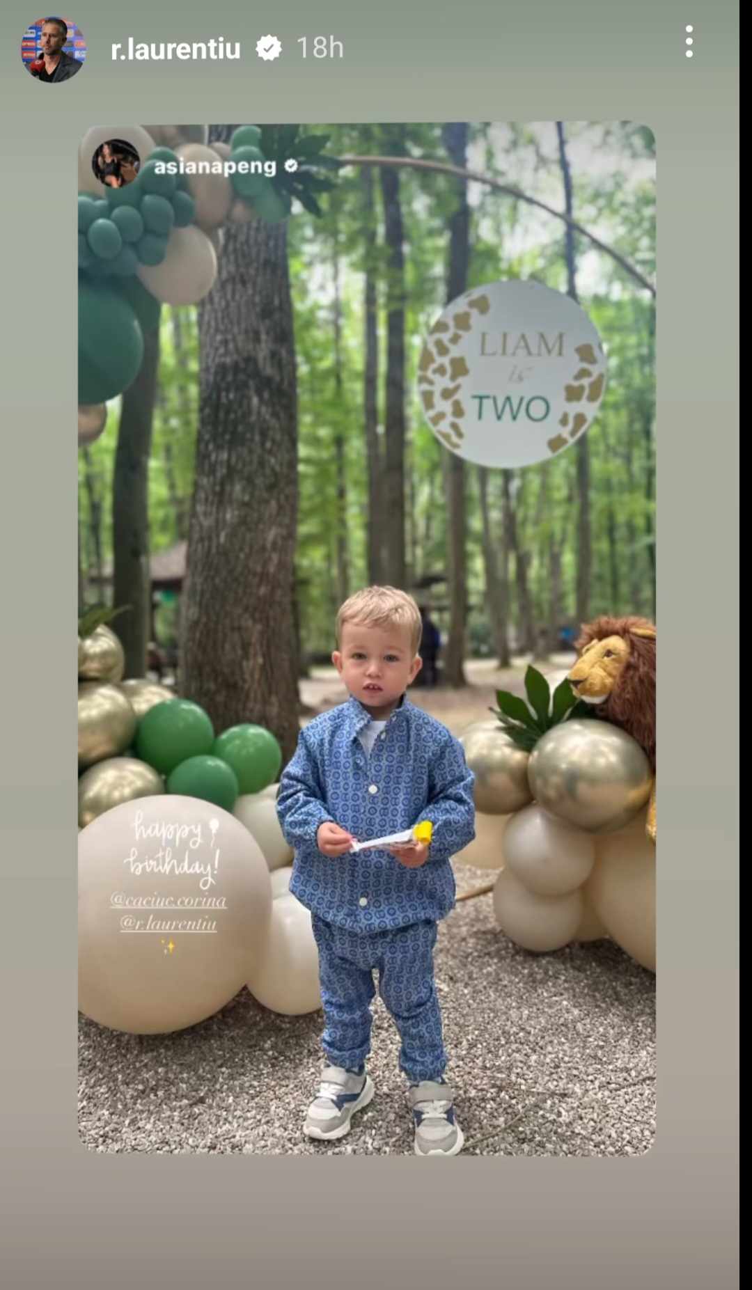 Imagini adorabile cu fiul lui Laurentiu Reghecampf si al Corinei Caciuc 2