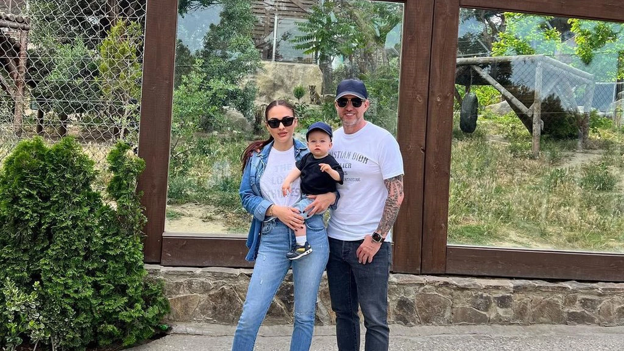 Imagini adorabile cu fiul lui Laurentiu Reghecampf si al Corinei Caciuc 7