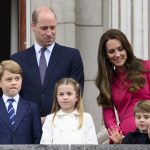 Prince George Prince Louis Prince William Princess Charlotte Catherine Duchess of Cambridge Prince Louis
Platinum Jubilee Pageant, London, UK - 05 Jun 2022,Image: 697326342, License: Rights-managed, Restrictions: , Model Release: no