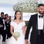 Rochia de mireasa fabuloasa purtata de aleasa miliardarului Umar Kamani 10