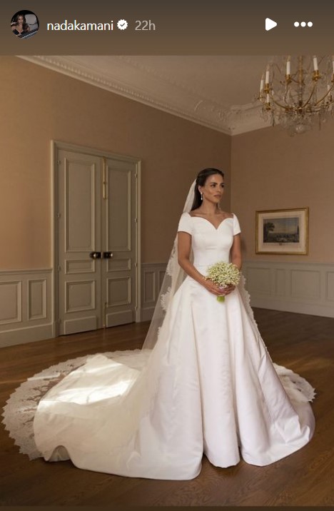 Rochia de mireasa fabuloasa purtata de aleasa miliardarului Umar Kamani 4